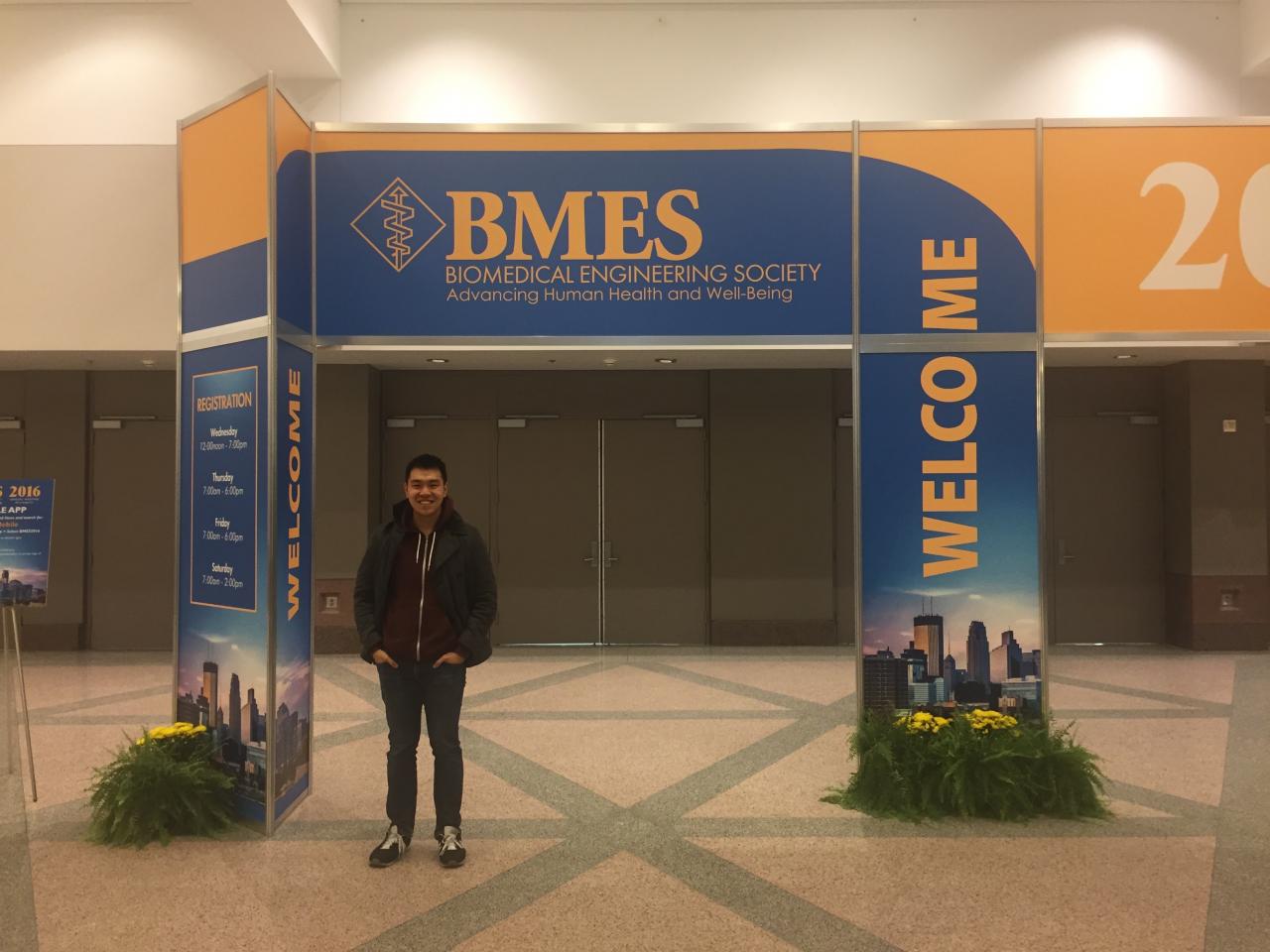 Mike at BMES.